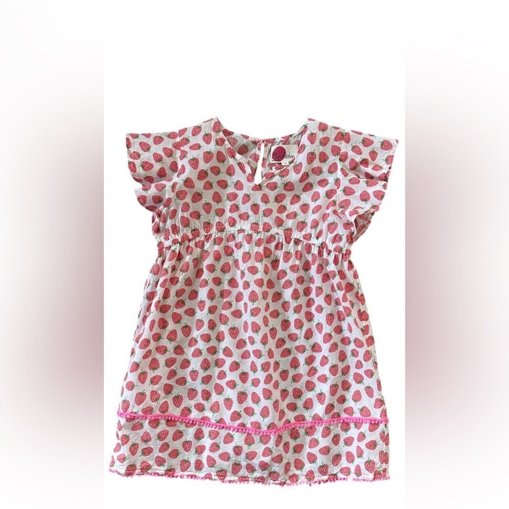 Mini Boden strawberry dress